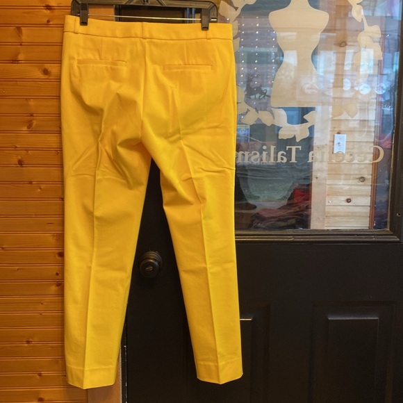 Banana Republic Yellow Sloan Slim Fit Pants - Picture 6 of 7